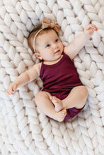 Load image into Gallery viewer, rib knit camisole - eggplant