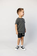 Load image into Gallery viewer, short sleeve crew - shadow stripe