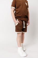 Load image into Gallery viewer, french terry retro short - mocha
