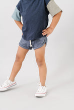 Load image into Gallery viewer, track shorts - blue heather