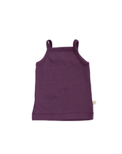 Load image into Gallery viewer, rib knit camisole - black plum