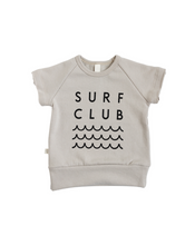 Load image into Gallery viewer, short sleeve crew - surf club on dove