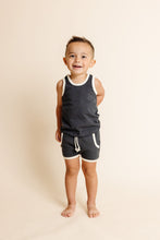 Load image into Gallery viewer, ringer tank top - midnight