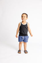 Load image into Gallery viewer, ringer tank top - onyx