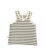 Load image into Gallery viewer, tank top - natural stripe