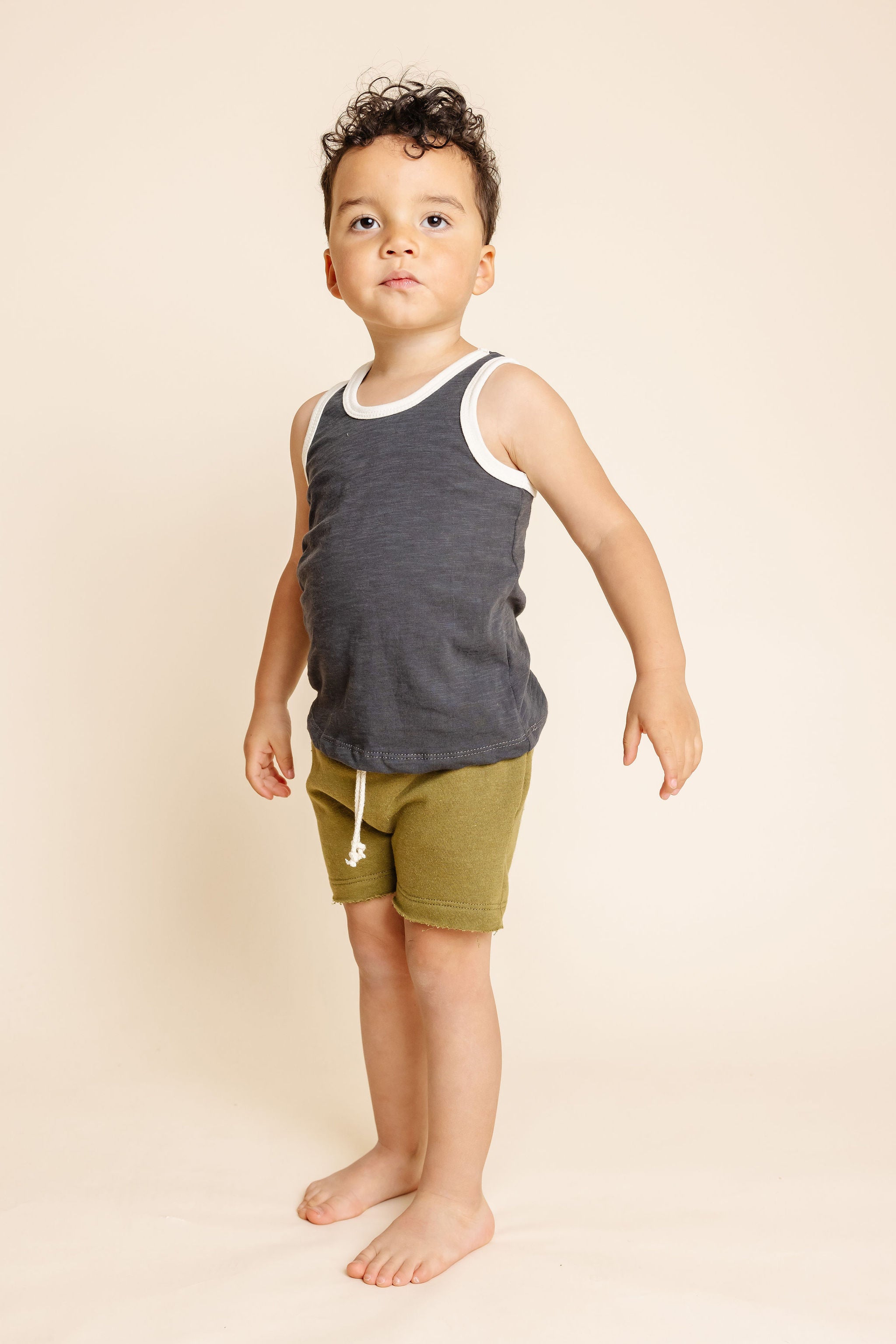 boy shorts CO- moss