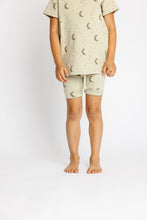 Load image into Gallery viewer, rib knit shorts - lunar on flax