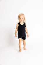 Load image into Gallery viewer, rib knit tank top - jet black