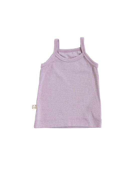 rib knit camisole - haze