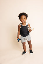 Load image into Gallery viewer, boy shorts - heather gray inverse