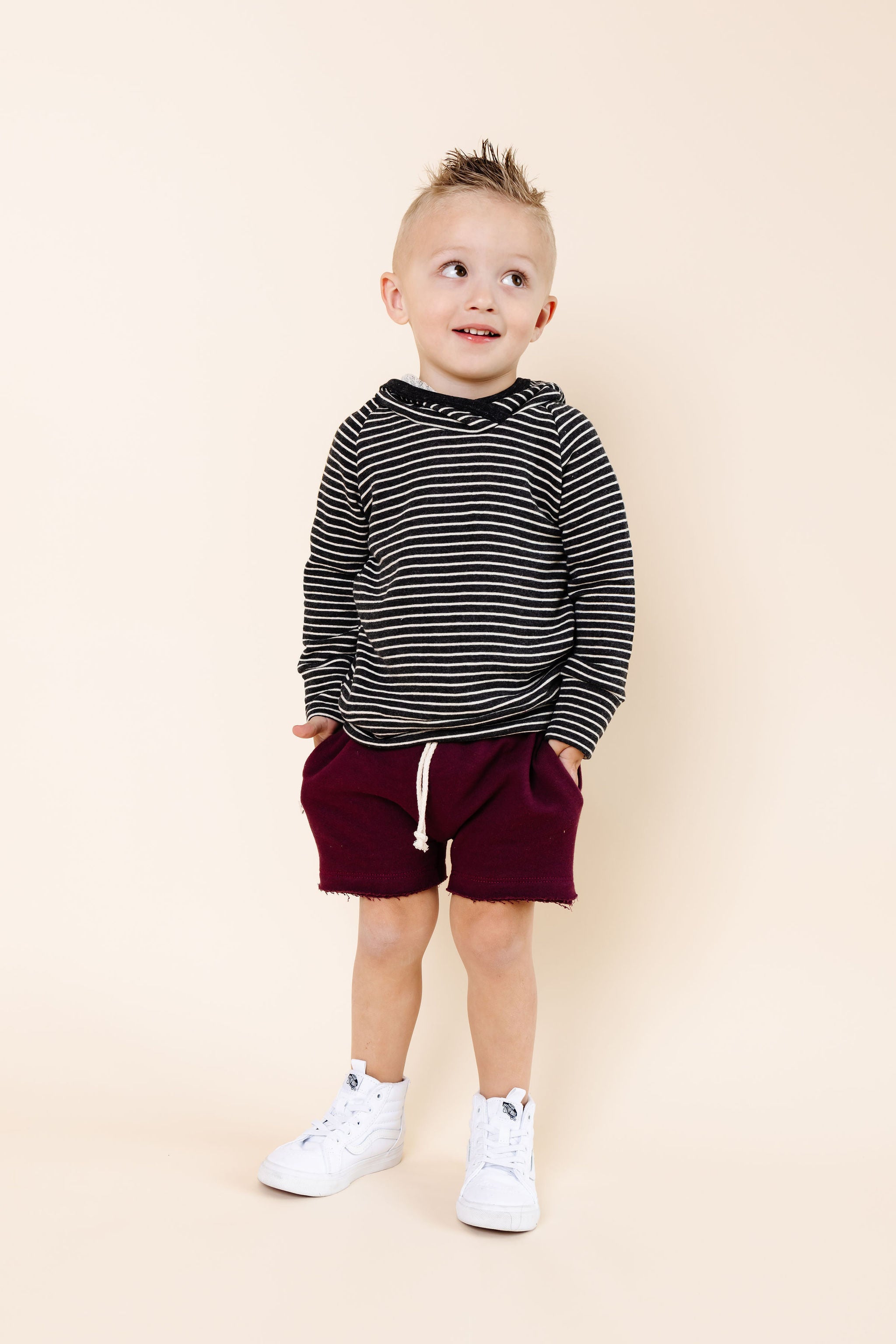 boy shorts CO- eggplant