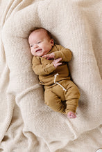 Load image into Gallery viewer, rib knit pant - ochre