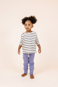 slouch tee - breton stripe
