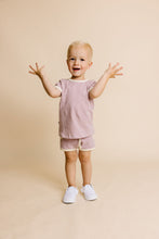Load image into Gallery viewer, french terry retro short - lilac