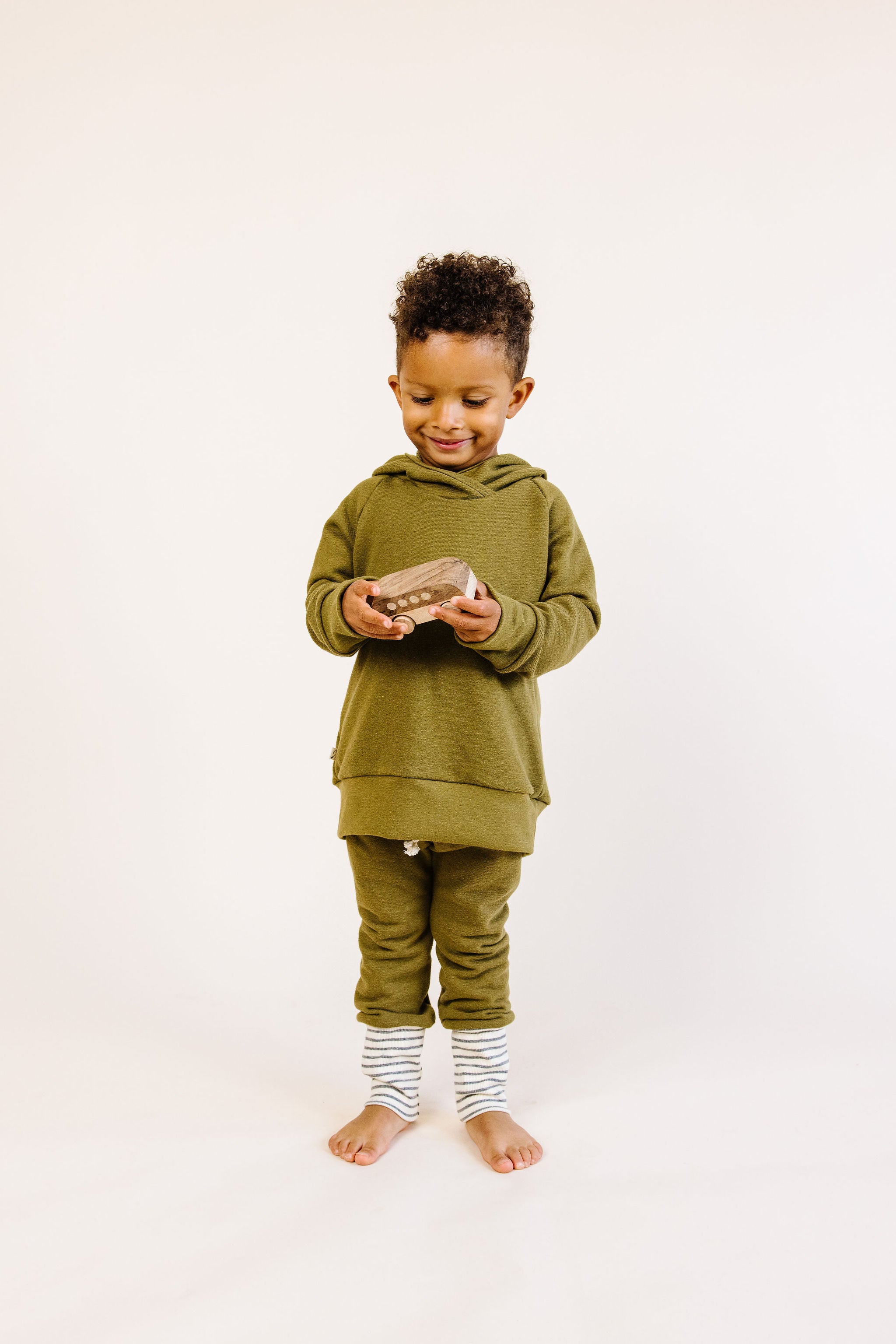 trademark raglan hoodie CO - moss