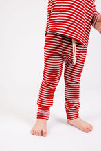 Load image into Gallery viewer, rib knit pant - peppermint inverse stripe