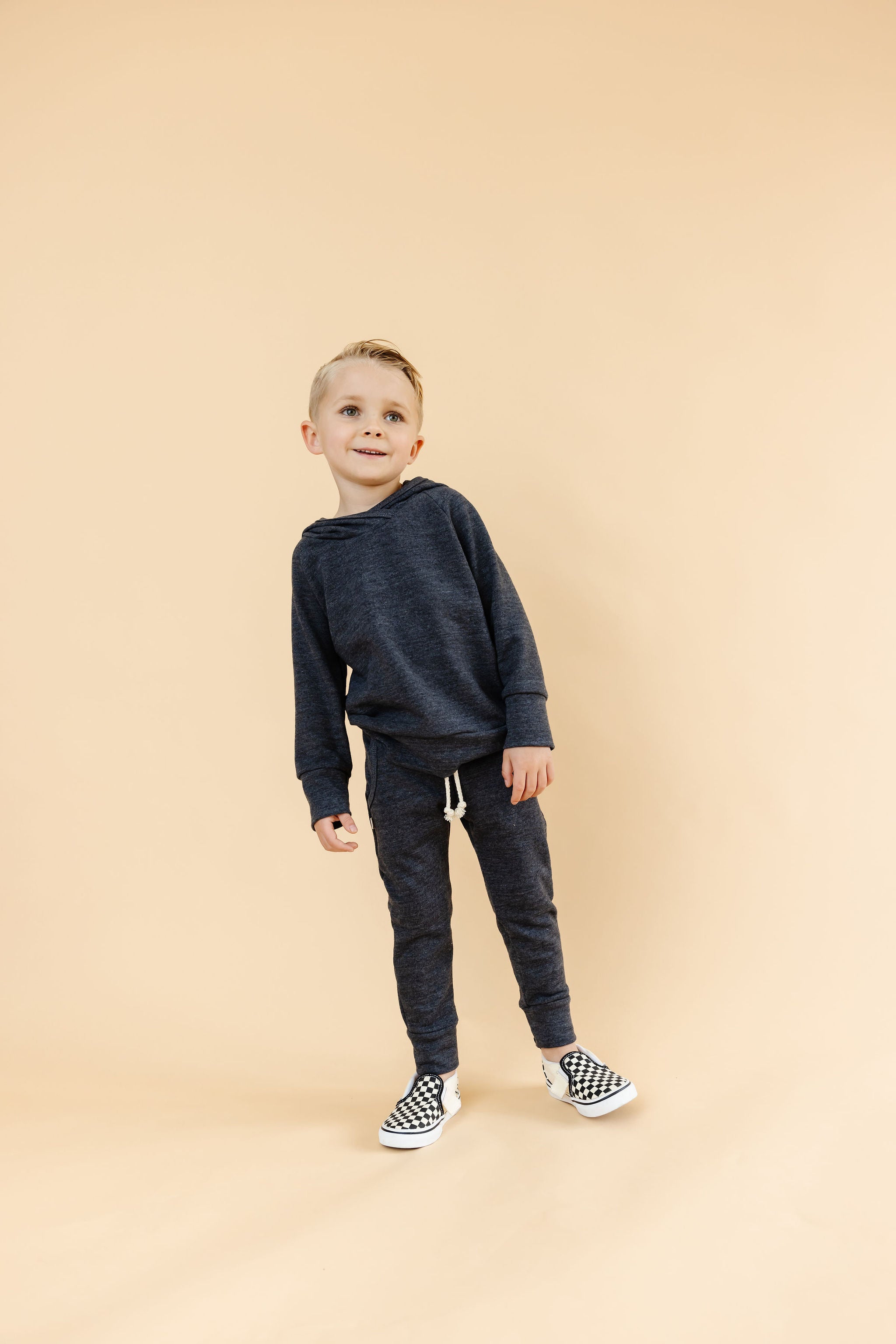 trademark raglan hoodie CO - smoke
