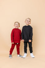 Load image into Gallery viewer, trademark raglan hoodie - scarlet