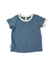 Load image into Gallery viewer, ringer tee - steel blue