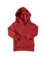 Load image into Gallery viewer, trademark raglan hoodie - scarlet