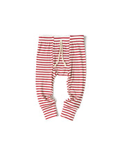 Load image into Gallery viewer, rib knit pant - peppermint stripe COMING SOON