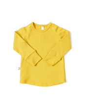 Load image into Gallery viewer, rib knit long sleeve tee - sunflower