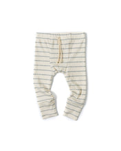 Load image into Gallery viewer, rib knit pant - stone stripe