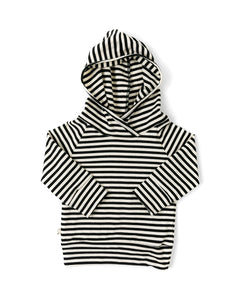 trademark raglan hoodie - black stripe – Childhoods Clothing