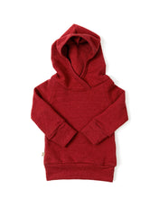 Load image into Gallery viewer, trademark raglan hoodie - crimson