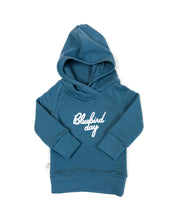 Load image into Gallery viewer, trademark raglan hoodie - bluebird day