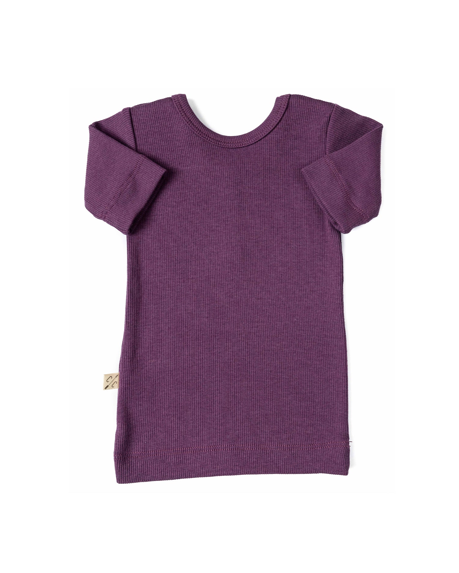 ballet top CO- black plum