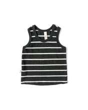 Load image into Gallery viewer, tank top - obsidian stripe
