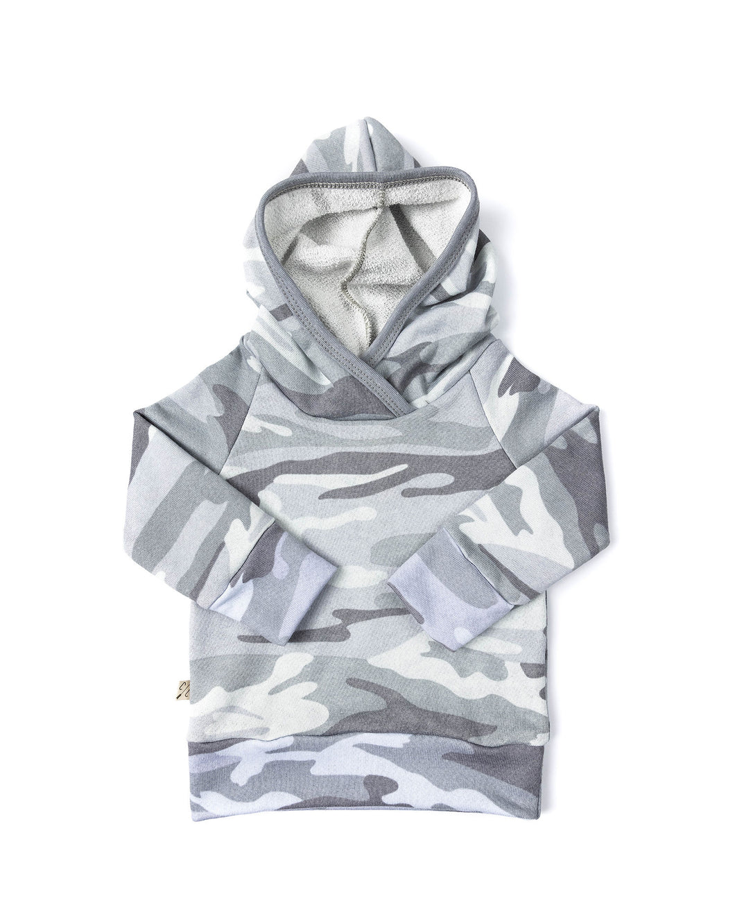 trademark raglan hoodie - polar camo