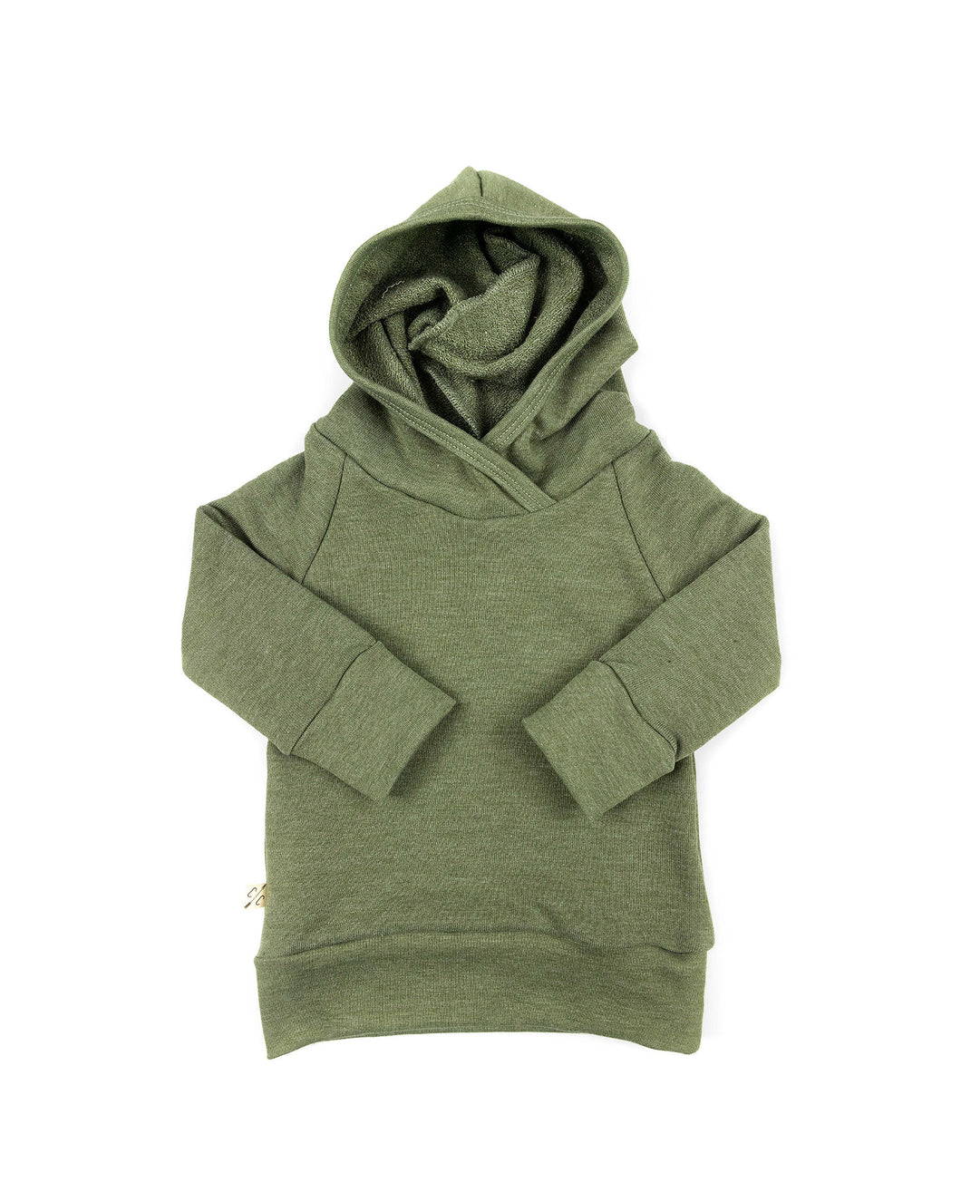 trademark raglan hoodie - khaki green