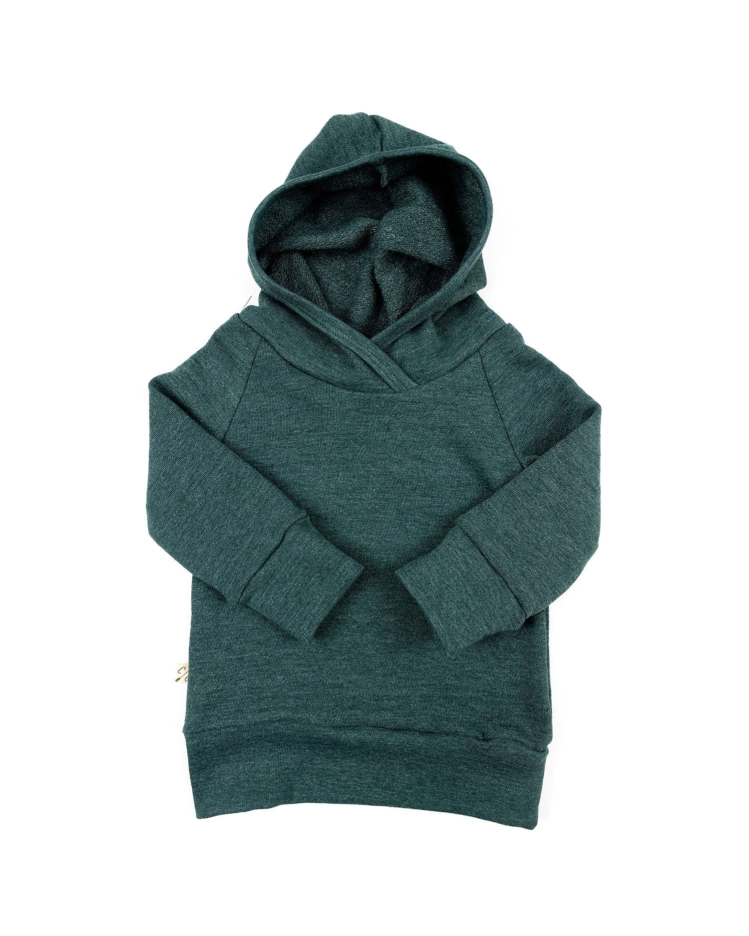 trademark raglan hoodie - spruce – Childhoods Clothing