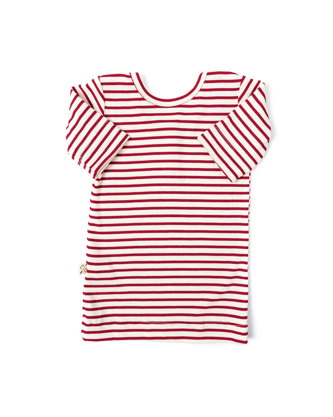 ballet top CO - peppermint stripe