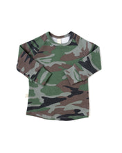 Load image into Gallery viewer, rib knit long sleeve tee - classic camo
