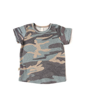 Load image into Gallery viewer, rib knit tee - faded camo