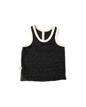 Load image into Gallery viewer, ringer tank top - onyx