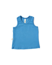 Load image into Gallery viewer, rib knit tank top - marine blue