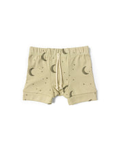 Load image into Gallery viewer, rib knit shorts - lunar on flax