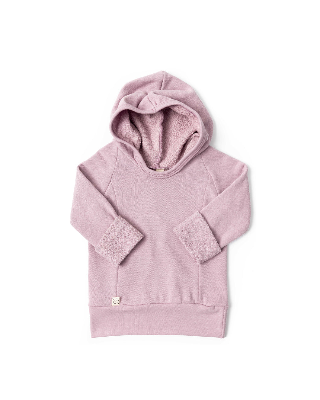 beach hoodie - lilac