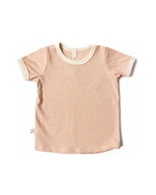 Load image into Gallery viewer, ringer tee - shell pink