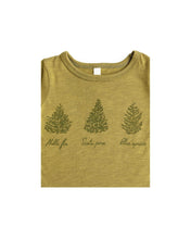 Load image into Gallery viewer, long sleeve tee - winter trees on moss