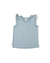 Load image into Gallery viewer, flutter tee - dusty blue