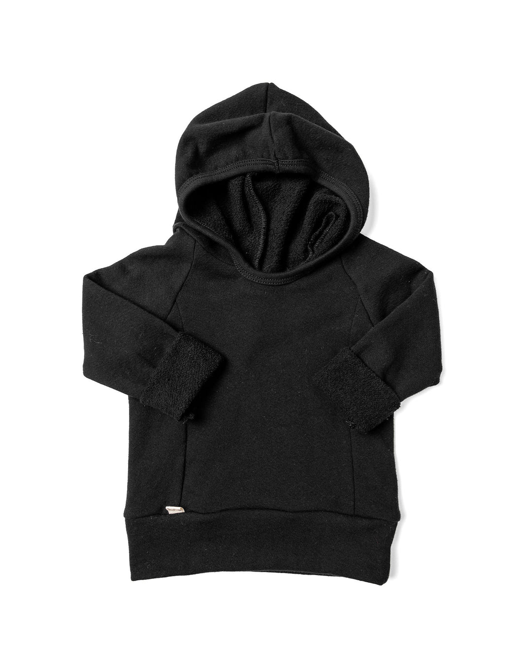 beach hoodie - black