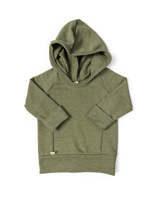 beach hoodie CO - khaki green