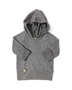 beach hoodie - athletic gray