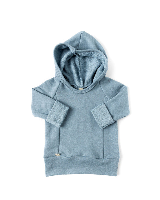 beach hoodie - windward blue