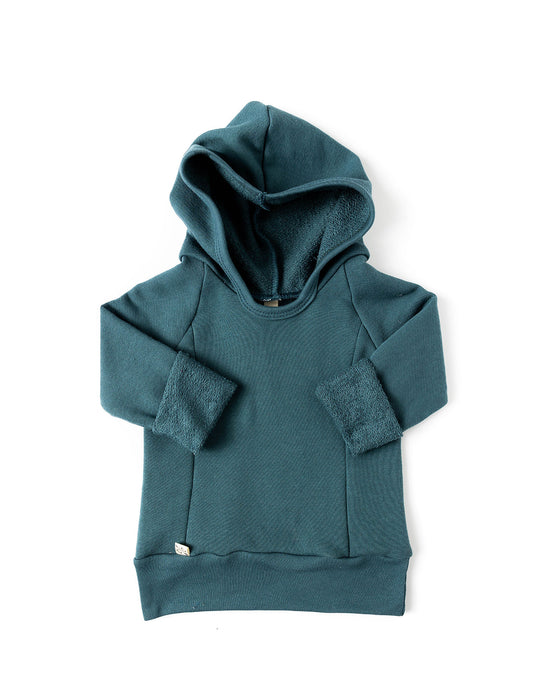 beach hoodie CO - storm cloud